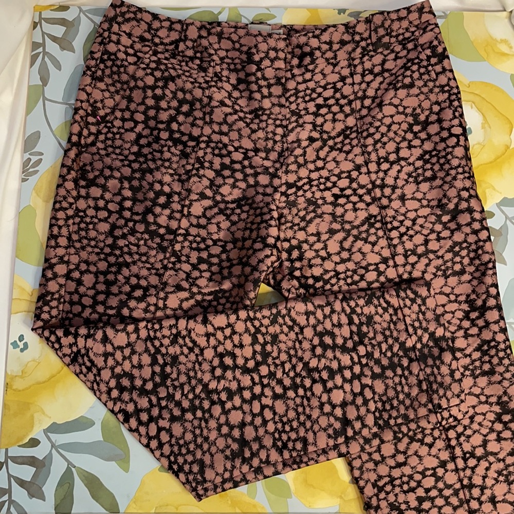 🔥 SALE ASOS Silky Black Printed Pants | Size 8